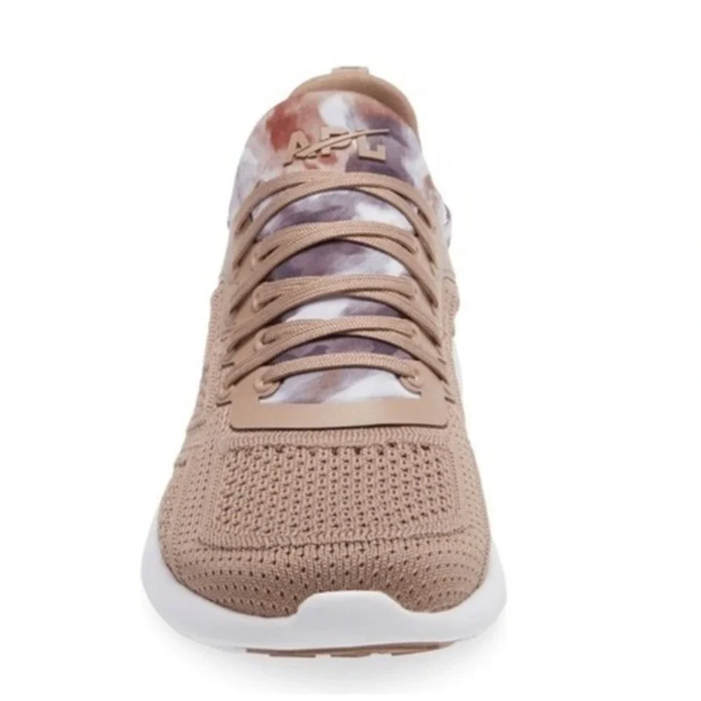 APL TechLoom Tracer Knit Training Tennis Shoe, Tie Dye/Tan, Size 11 NWT